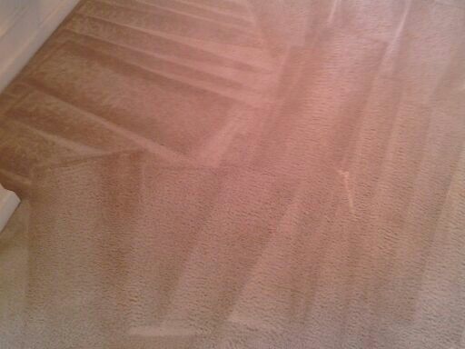 Carpet after being cleaned in Atlanta GA